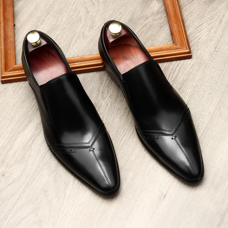 Zion Genuine Leather Loafers