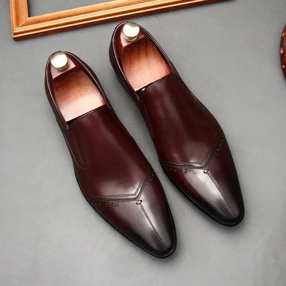 Zion Genuine Leather Loafers